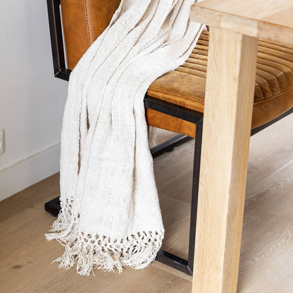 Handgeweven plaid Aluna - NIEUW