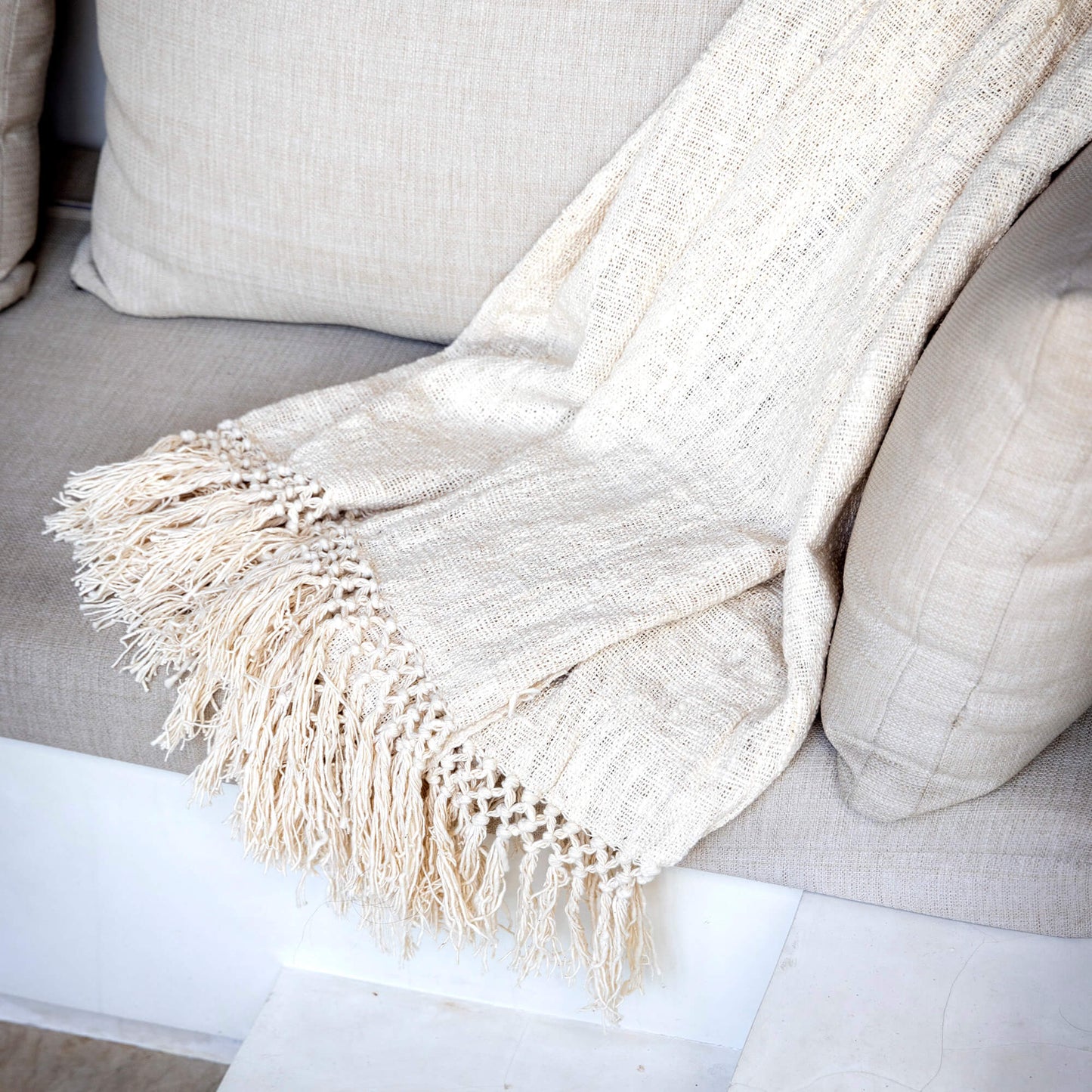 Handgeweven plaid Aluna - PRE-ORDER