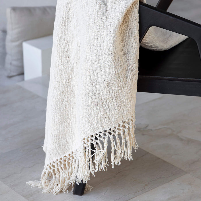 Handgeweven plaid Aluna - NIEUW