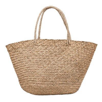 Boodschappentas gevoerd Pantai