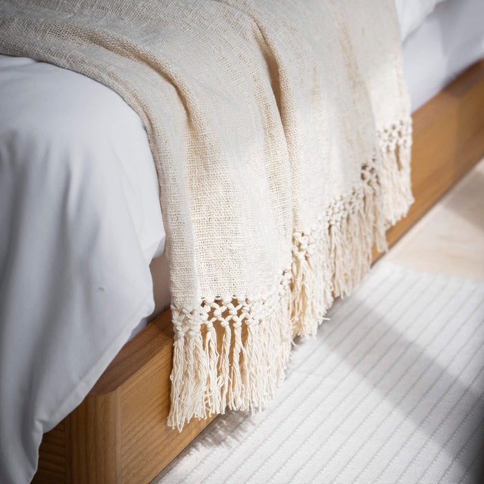 Handgeweven plaid Aluna - NIEUW